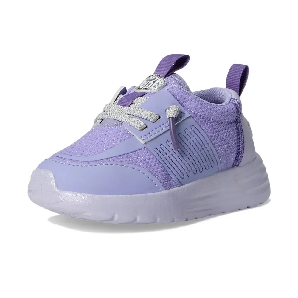 HEYDUDE KIDS WOMENS SIROCCO PLAY PEARL OMBRE (TODDLER) LILAC 6 TODDLER M